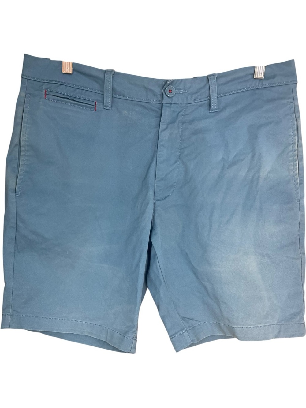 UNTUCKit St. Vincent Chino 9” Stretch Shorts Blue